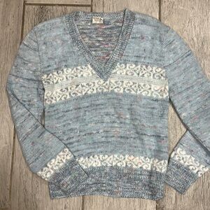 Cozy Girl’s Knit Sweater - SUPER WARM - Size 7/8